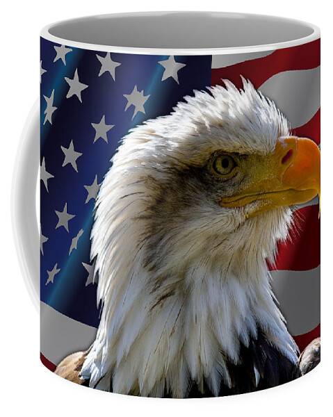 Stars And Stripes Coffee Mug featuring the photograph America by Andy Myatt