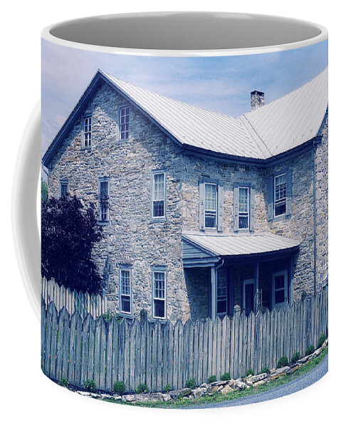 Amish Home Coffee Mug featuring the photograph Amish Home by Angie Tirado