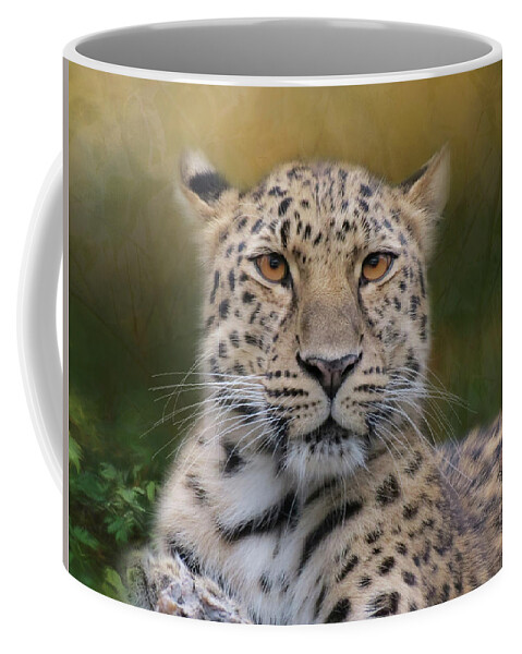 Leopard Coffee Mug featuring the photograph Amur Leopard by Patti Deters