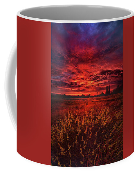 Mood Coffee Mug featuring the photograph And So The Lion Fell In Love With The Lamb by Phil Koch