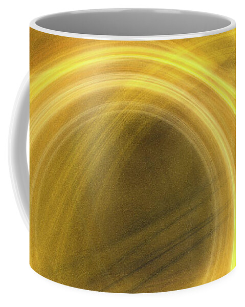 Panorama Coffee Mug featuring the digital art Andee Design Abstract 21 2017 by Andee Design