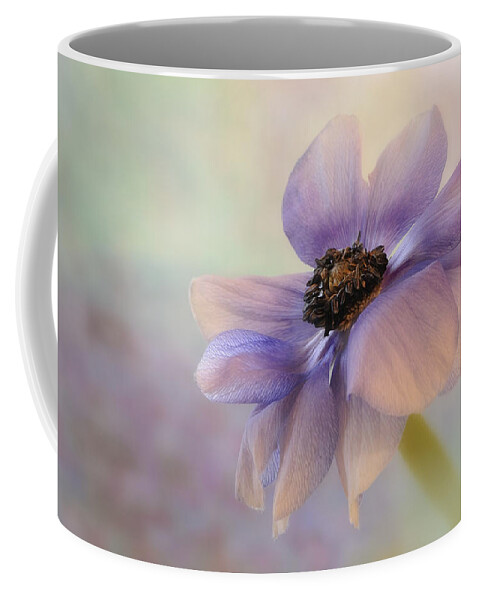 Anemone Coffee Mug featuring the photograph Anemone Flower by Carol Eade