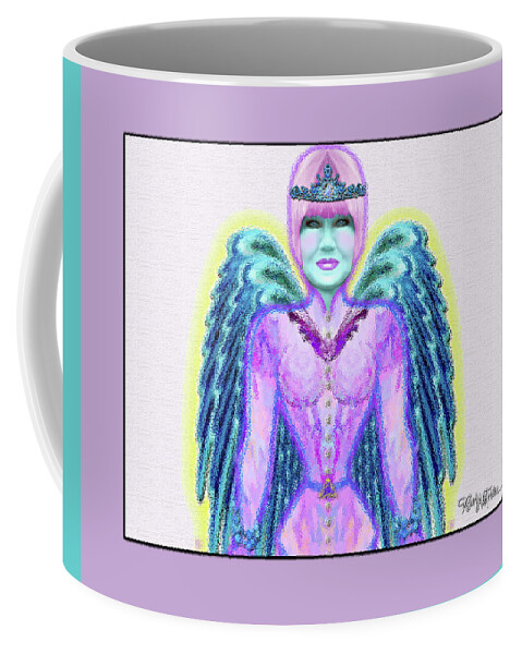 Inspiration Coffee Mug featuring the photograph Angel #195 by Barbara Tristan