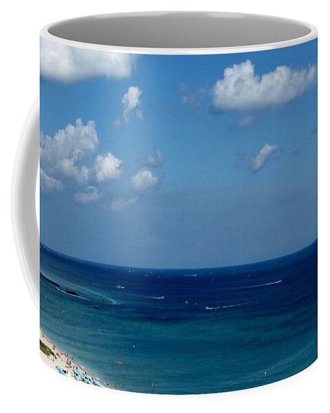 Beach Coffee Mug featuring the photograph Angela's Getaway by Corinne Carroll