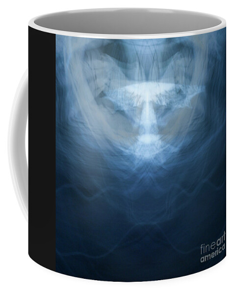 Painting With Light Coffee Mug featuring the photograph AngelLight by Mary Kobet