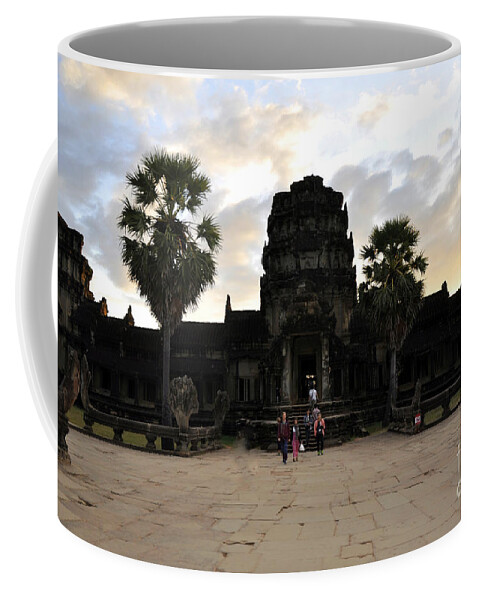 Angkor Wat Coffee Mug featuring the photograph Angkor Wat 3 by Andrew Dinh