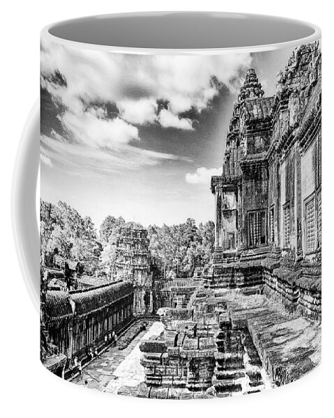 Angkor Wat Coffee Mug featuring the photograph Angkor Wat Temple Siem Reap13 by Rene Triay FineArt Photos