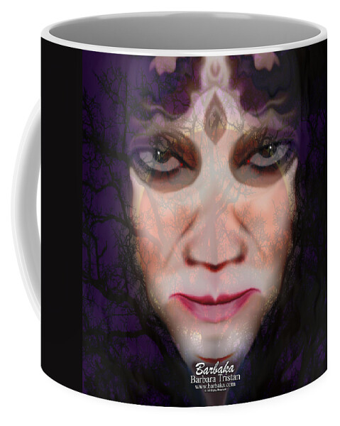 Halloween Coffee Mug featuring the photograph Angry Monster #6 by Barbara Tristan