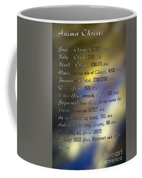 Soul Coffee Mug featuring the photograph Anima Christi by Sharon Elliott