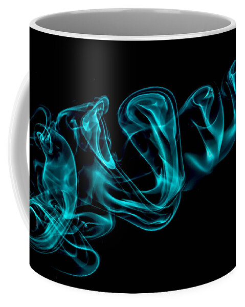Smoke Coffee Mug featuring the photograph Artistic Smoke illusion by Bruce Pritchett