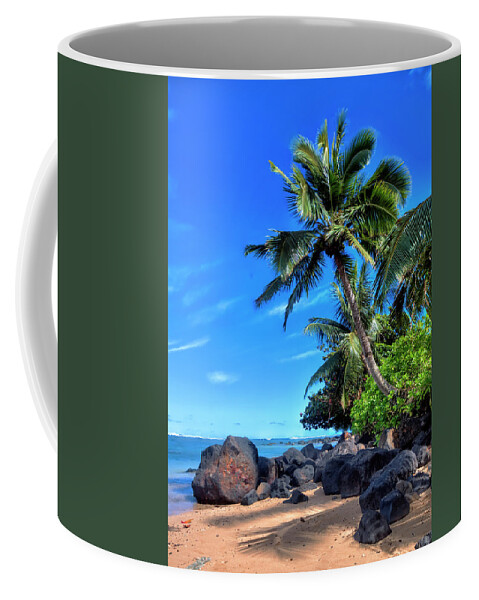 Granger Photography Coffee Mug featuring the photograph Anini Beach by Brad Granger