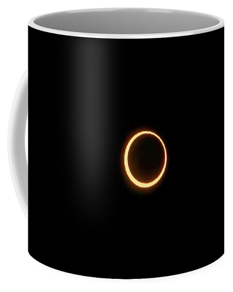Eclipse Coffee Mug featuring the photograph Annular Solar Eclipse May 12 2012 by Her Arts Desire
