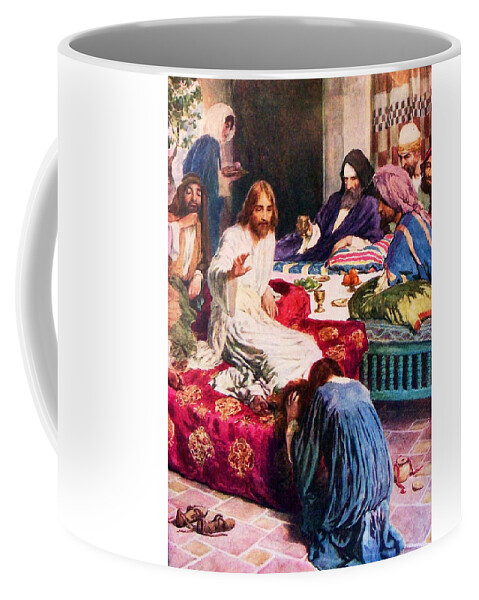 Jesus painting 15 oz coffee Mug passion of christ