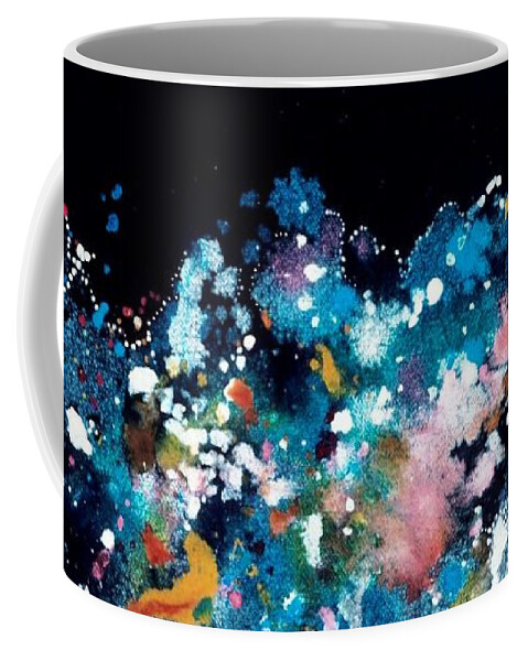 Spiritual Coffee Mug featuring the painting Antares Alpha by Lee Pantas