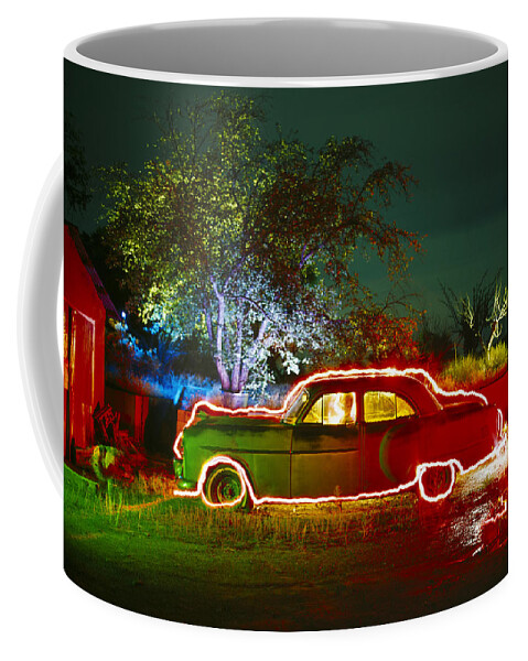 Anthony's Auto Coffee Mug featuring the photograph Anthonys Auto by Garry Gay