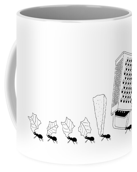 Ants With Cheese Grater Coffee Mug