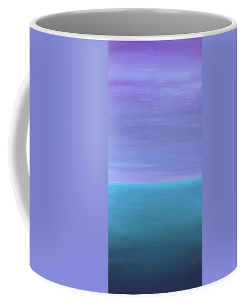 Anxiety Coffee Mug featuring the painting Anxiety No More by Linda Bailey