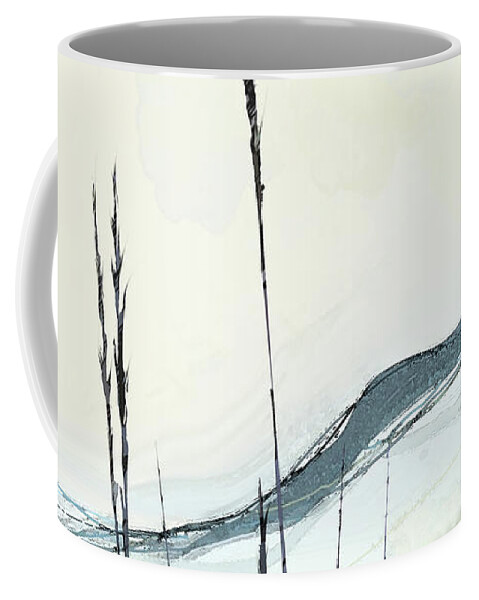 Abstract Coffee Mug featuring the digital art Appalachian Spring by Gina Harrison