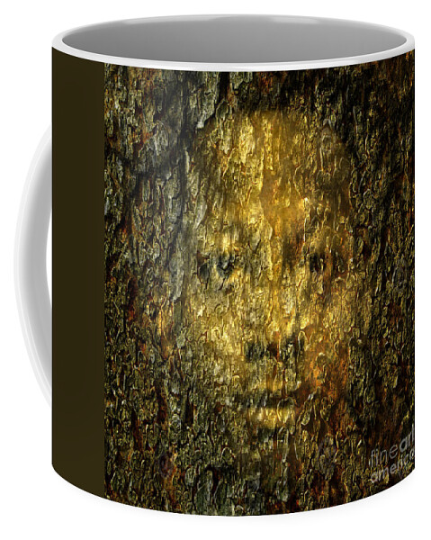 Face Coffee Mug featuring the digital art The Ravaging of Kalief Browder by Walter Neal