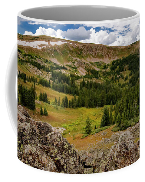 Colorado Coffee Mug featuring the photograph Approaching the Great Divide by Bon and Jim Fillpot