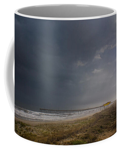 Cape Hatteras Coffee Mug featuring the photograph Approaching Thunderstorm by Andreas Freund