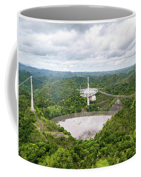 Photosbymch Coffee Mug featuring the photograph Arecibo Observatory by M C Hood