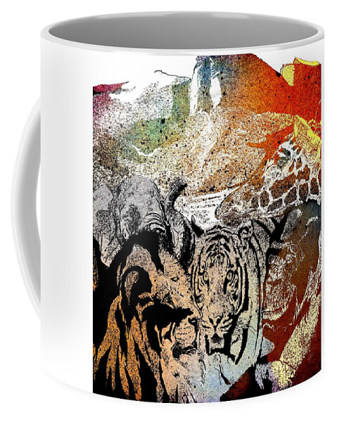 Ark Of Hope Coffee Mug featuring the digital art Ark of Hope The Rainbow by Mark Taylor