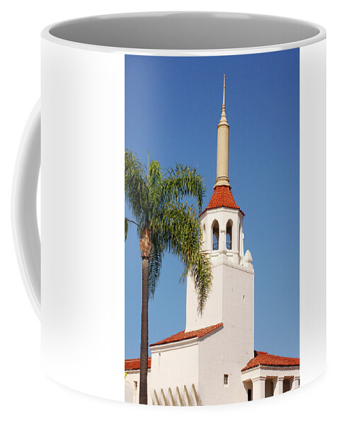 Arlington Theater Coffee Mug featuring the photograph Arlington Theater - Santa Barbara by Art Block Collections