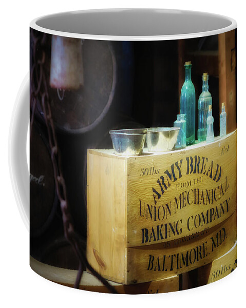Army Coffee Mug featuring the photograph Army Bread by James Barber