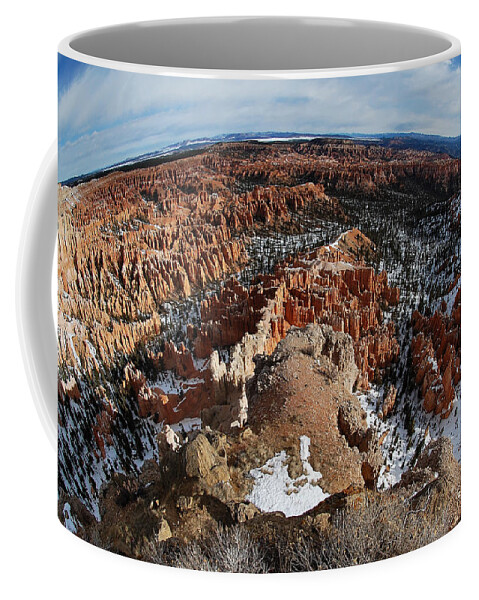 Around Bryce Canyon Coffee Mug featuring the photograph Around Bryce Canyon -- Hoodoo Formations in Bryce Canyon National Park, Utah by Darin Volpe