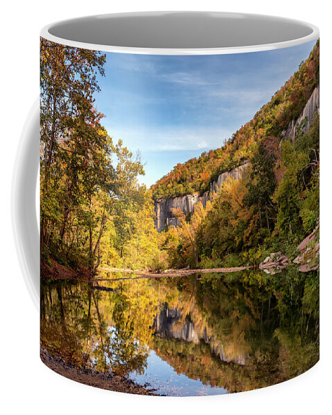 Arkansas Coffee Mug featuring the photograph Around the Bend by James Barber