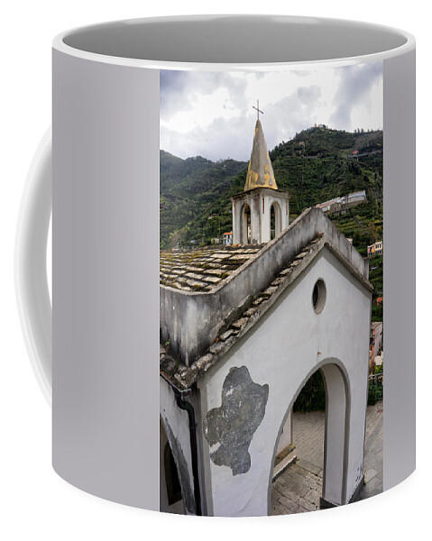 Architecture Coffee Mug featuring the photograph Art and Texture by Weir Here And There