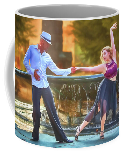 Dance Coffee Mug featuring the photograph Art of the Dance by John Haldane
