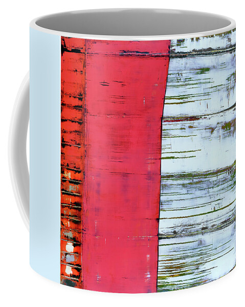 Fine Art Prints Coffee Mug featuring the painting Art Print Abstract 75 by Harry Gruenert