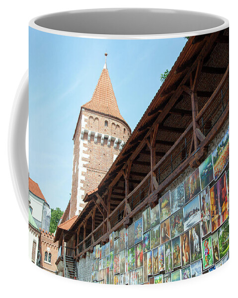 Painting Coffee Mug featuring the photograph Art Wall by Ramunas Bruzas