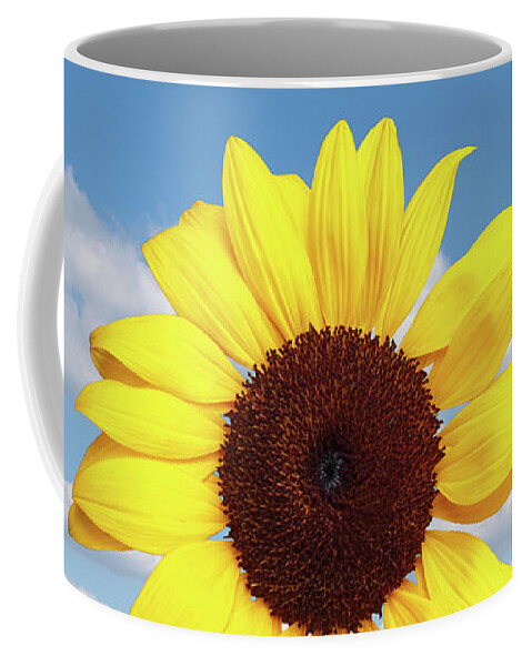Sunflower Coffee Mug featuring the photograph Sunlover by Gill Billington