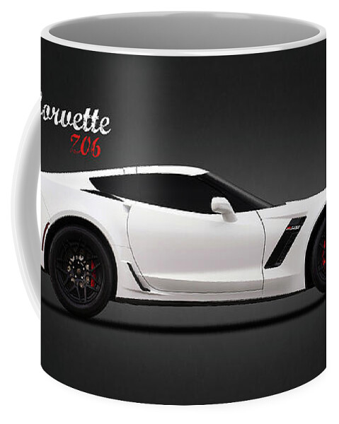 Chevrolet Corvette Coffee Mug featuring the photograph Corvette Z06 by Mark Rogan