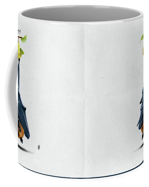 Illustration Coffee Mug featuring the digital art Peared by Rob Snow
