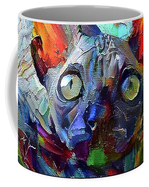 Animals Coffee Mug featuring the digital art Longing by Bunny Clarke