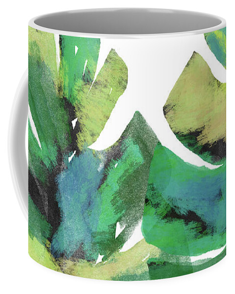 Tropical Coffee Mug featuring the mixed media Tropical Dreams 1- Art by Linda Woods by Linda Woods