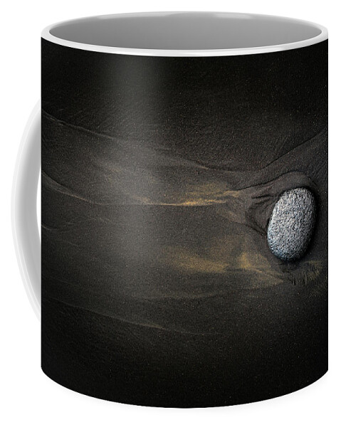 Chris Johnson Coffee Mug featuring the photograph Single Stone by Christopher Johnson