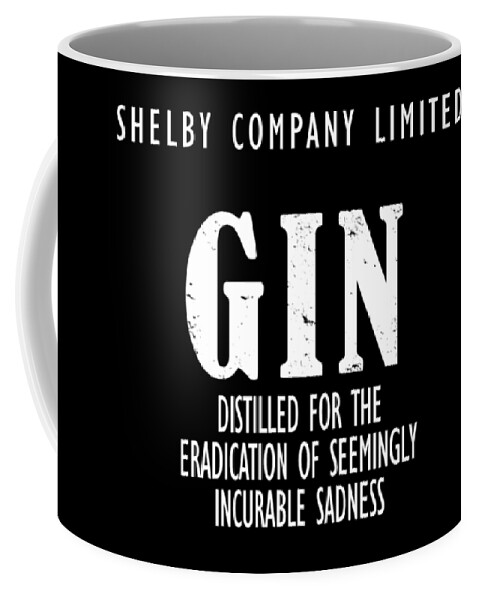 Shelby Company Coffee Mug featuring the photograph Gin The Eradication of Sadness by Mark Rogan