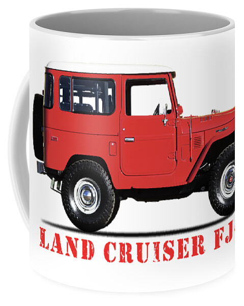 Land Cruiser Fj40 Coffee Mug featuring the photograph The Land Cruiser FJ40 by Mark Rogan