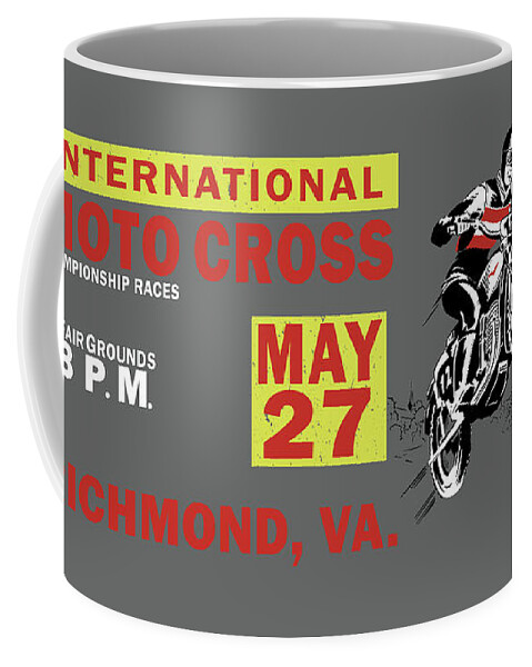 Moto Cross Coffee Mug featuring the photograph International Moto Cross by Mark Rogan