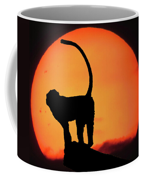 Vector Coffee Mug featuring the photograph As the day ends by Martin Newman