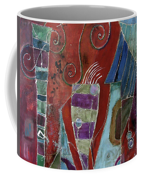 Landscape Coffee Mug featuring the painting Astica by Lory MacDonald