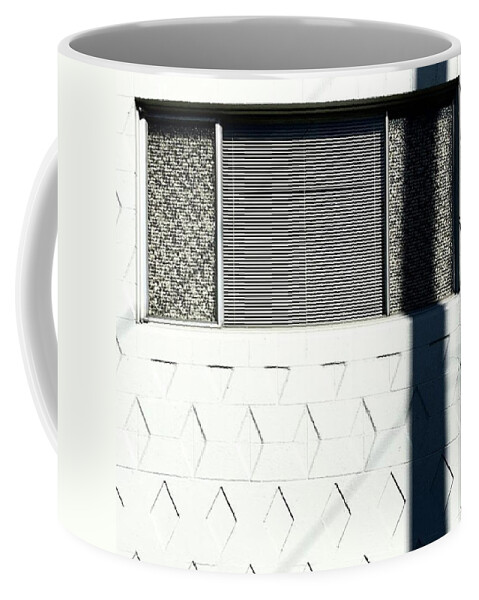 Urban Coffee Mug featuring the photograph Astoundingly Ugly Building. Ouch by Ginger Oppenheimer