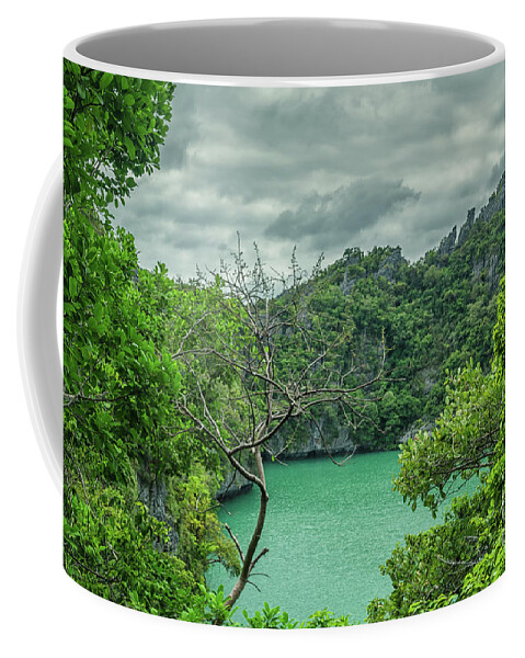 Michelle Meenawong Coffee Mug featuring the photograph At Moo Koh Angthong Marine Park by Michelle Meenawong