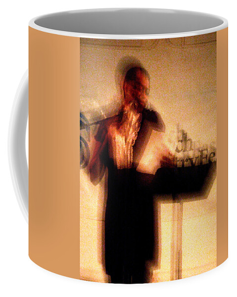 Photo Coffee Mug featuring the photograph At the Poetry Slam 3 by John Vincent Palozzi