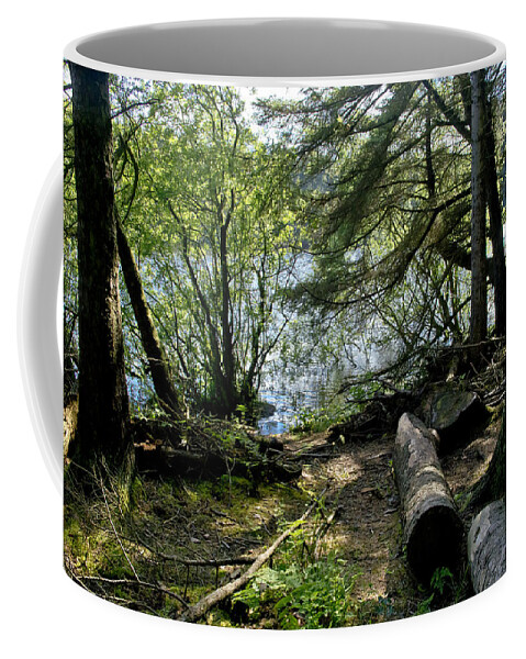 Beecraigs Coffee Mug featuring the photograph At the water edge. by Elena Perelman